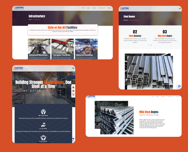 khatavsteel-com-Web Design-WP-Entry
